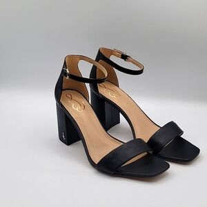Sam Edelman Womens Daniella Block Heel Sandal